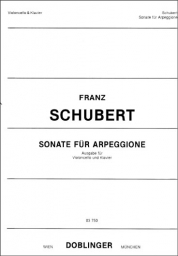 Schubert - Arpeggione Sonata, D.821 for Cello (DOB)