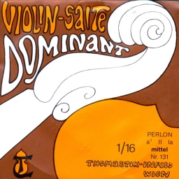 Dominant Violin A String - medium - 1/16