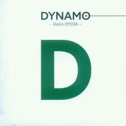 Dynamo Violin String - D - Silver - medium - 4/4