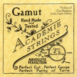 Gamut Academie Gamba Violin E(1) String - Medium - Natural