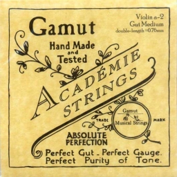 Gamut Academie Gamba Violin A(2) String - Medium - Natural