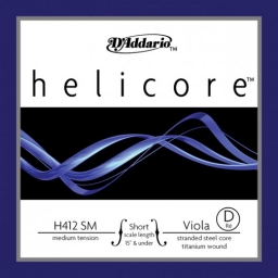 Cuerda Re Viola Helicore, Pequeña escala - medium (Straight)