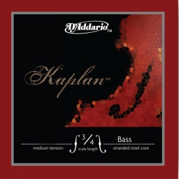 Kaplan Bass D String, medium - Straight