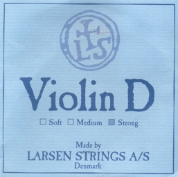 Cuerda Re Violín Larsen - Aluminio - strong - 4/4