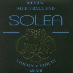 Corelli Solea Violin E String, Ball - Medium - 4/4