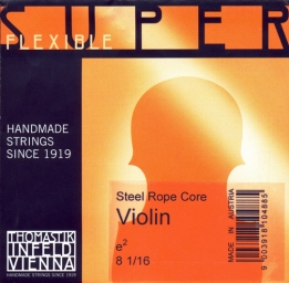 Superflexible Violin E String - medium - 1/16