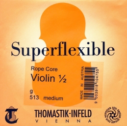 Cuerda Superflexible, violín - Sol - medium - 1/2