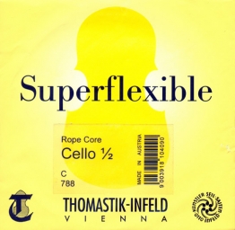 Cuerda Superflexible, violonchelo - Do - medium - 1/2