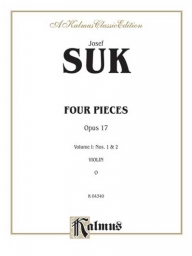 Four Pieces Vol. 1, Op. 17, Nos. 1 and 2 for Violin and Piano