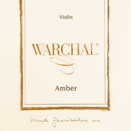 Warchal Amber Violin String E - 4/4 - Medium - Loop