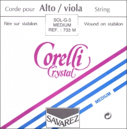 Corde Corelli Crystal, alto, sol - medium 