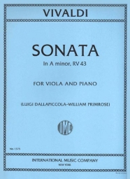 Vivaldi - Viola Sonata in A minor, RV 43 (INT) Vivaldi - Viola Sonata in A minor, RV 43 (INT)