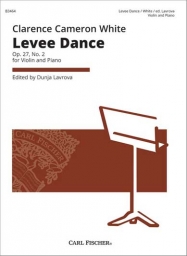 Levee Dance Op. 27 No. 4 for Violin and Piano