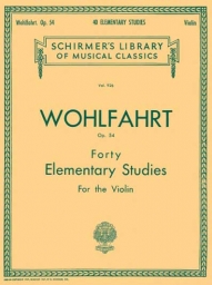 Wohlfahrt - 40 Elementary Studies, Op. 54