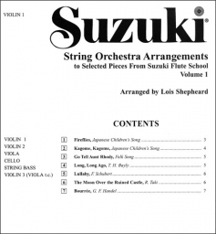 Suzuki - String Orchestra Arrangements - Volume 1 - Violin 1 Par