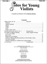 Solos for Young Violists - Vol.4