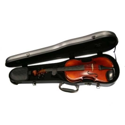 GEWA Pure PC Shaped Violin Case 1.8 - Grey