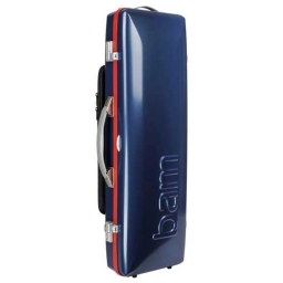 Bam Hightech Oblong Violin Case - GRAFFITI - Blue/Red