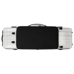 Bam Hightech Oblong VIolin Case - CABOURG - Grey/Black