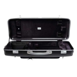 Bam Supreme Hightech Oblong Viola Case - Black/Black