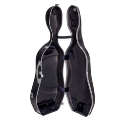 BAM Supreme Hightech Cello Case - Black - Black Trim