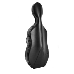 BAM Hightech Ochestra Cello Case - Black - Black Trim