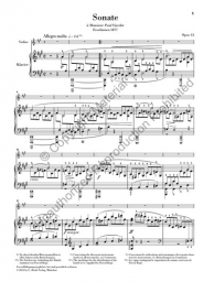 Sonata no.1 for Violin and Piano in A major Op.13