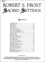 Sacred Settings - Bass