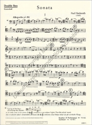Sonata for Double Bass and Piano 1949