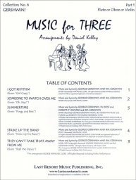 Music for Three Collection No. 6 - Gershwin!