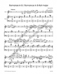 Three Romances for Violin and Piano