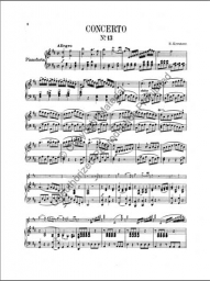 Concerto No.13 in D for Violin and Piano