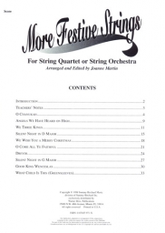 More Festive Strings - Score