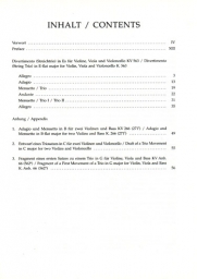 Mozart - Trios for Strings - Study Score (BAR)