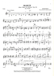 Prokofiev - March and Promenade from Music for Children, Op. 65 Prokofiev - March and Promenade from Music for Children, Op. 65