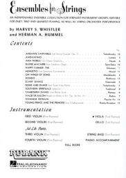 Ensembles for Strings Viola