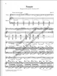 Sonata in G Major Op. 78 for Violin and Piano