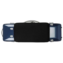 Bam Hightech Oblong Violin Case - GRAFFITI - Blue/Red