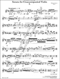 Sonata for Unaccompanied Violin