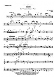 Suite for Violoncello and Piano