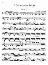 12 Duos Op. 70 Vol. 2 K152