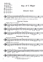 Elementary Scales and Bowings