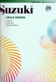 Suzuki Cello School - Volume 7 - Cello Part - Book and CD