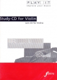 Play It Study CD For Violin - JS Bach - SONATA B- No. 1