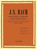 Bach - 6 Sonatas and Partitas for Solo Violin (RICORDI)