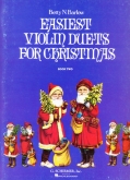 Easiest Violin Duets for Christmas - Book 2