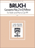Concerto No.2 In D Minor Op. 44 for Violin and Piano