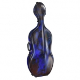 Accord Alphetta Cello Case - Blue 3D