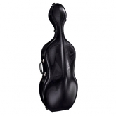 Accord Alphetta Cello Case - Black 3D