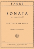 Sonata in A Op.13 for Violin and Piano